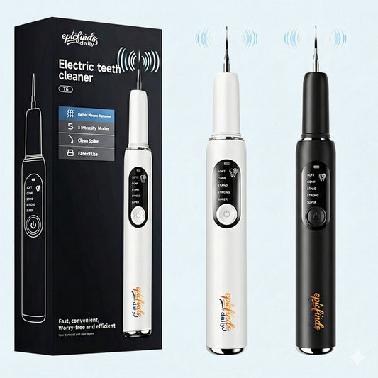 T6 Ultrasonic Dental Scaler: Professional Plaque & Tartar Remover Kit 🦷✨